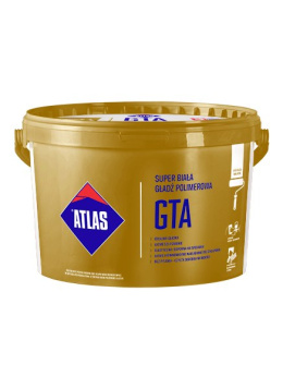 Gładź polimerowa super biała Atlas GTA 25 kg